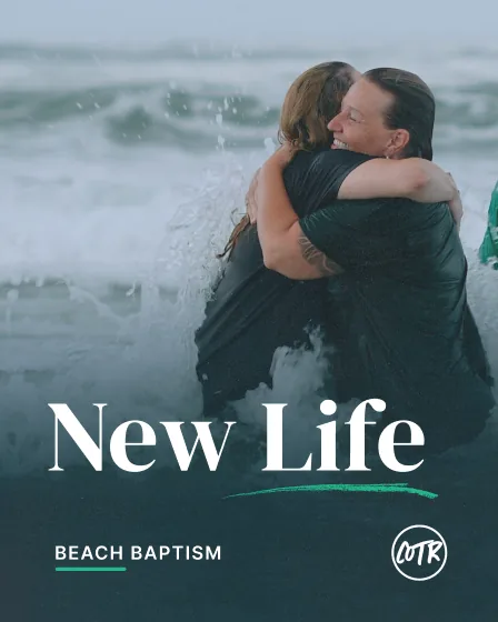 New Life, beach baptism