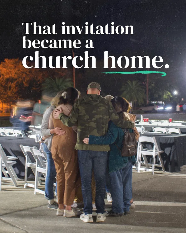 That invitation became a church home.